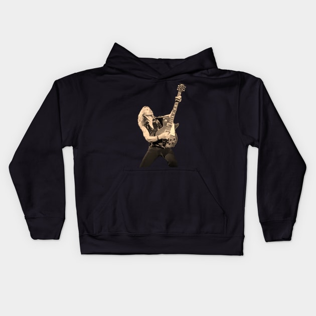 Style guitar sty Kids Hoodie by Wiseeyes_studios